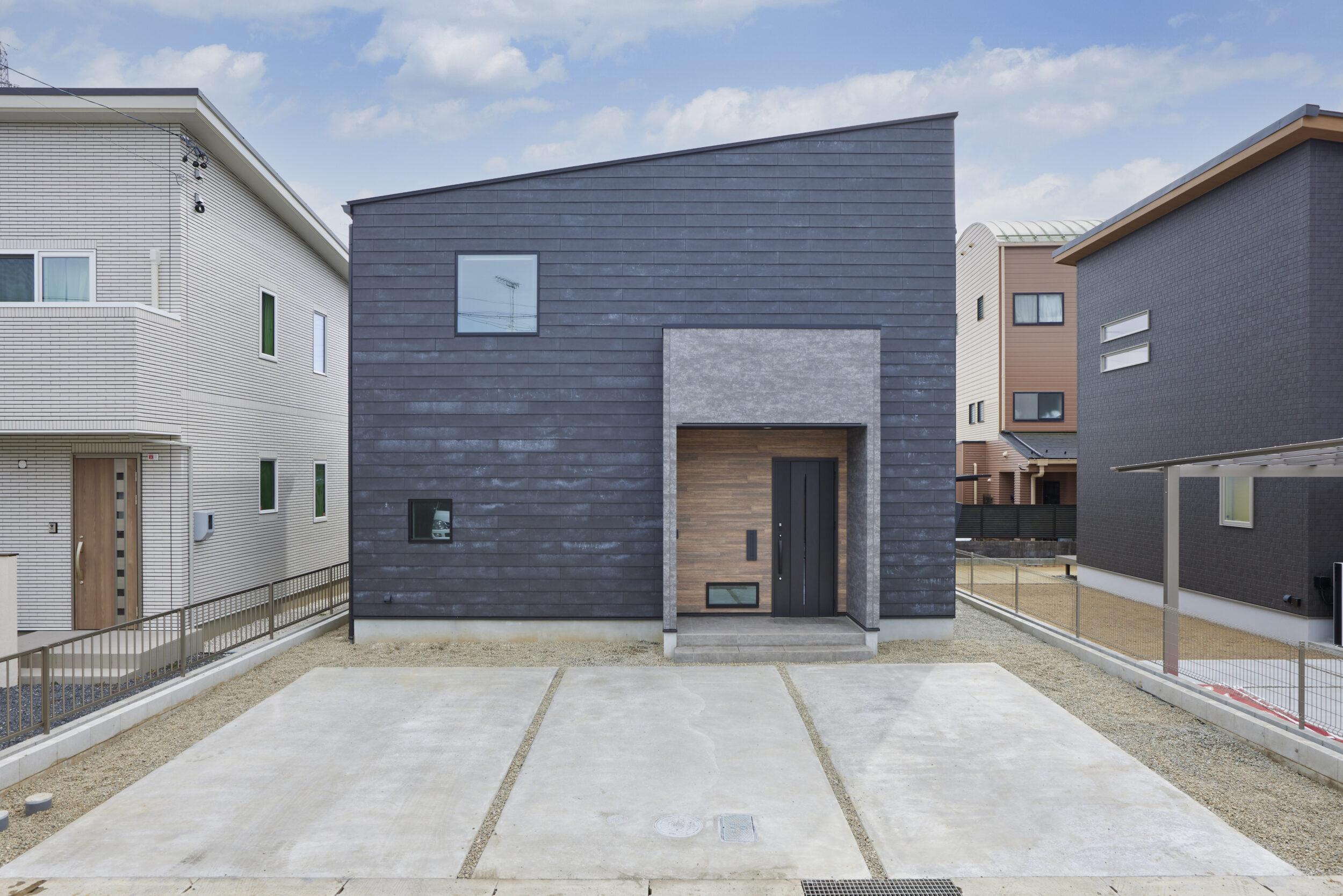 シンプルに洗練された家
